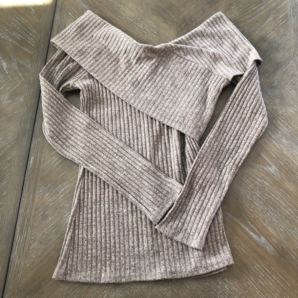 Off The Shoulder Sweater